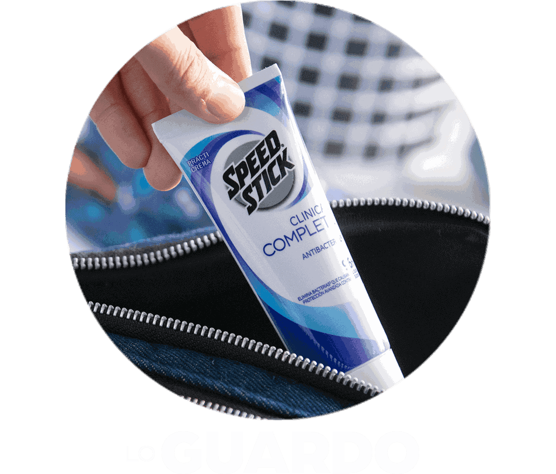 desodorante antitranspirante lo guardo