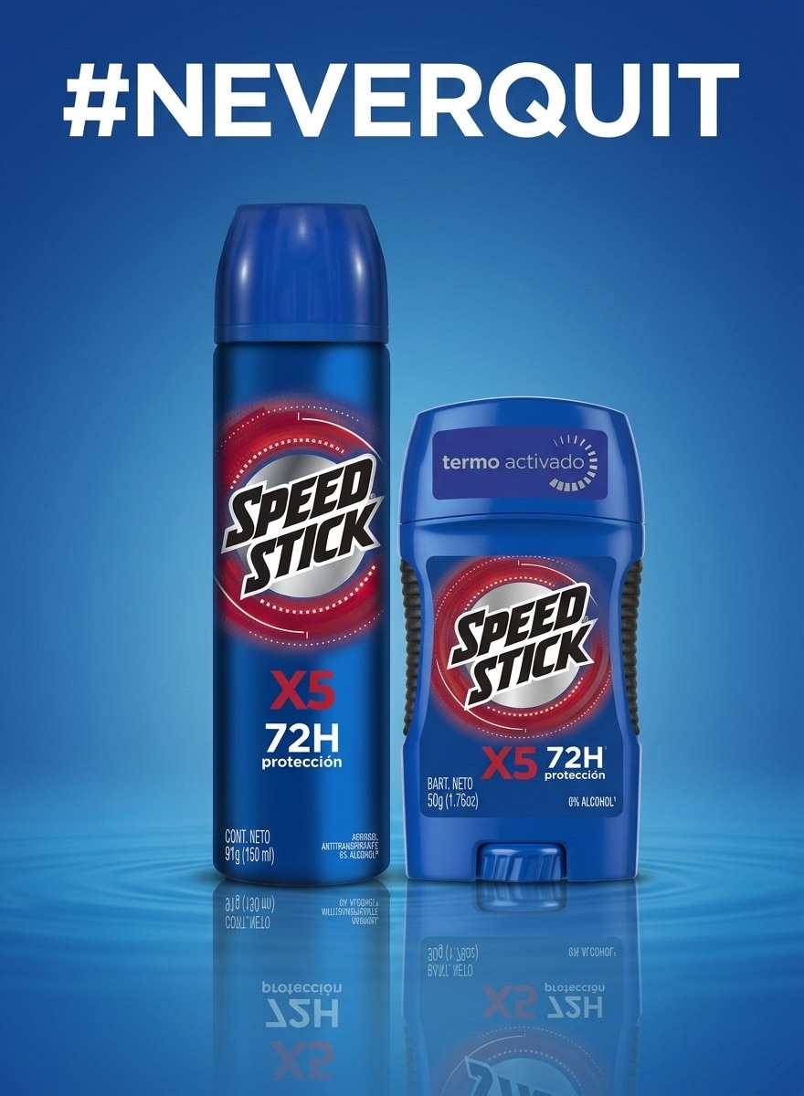 Productos Men Speed Stick #NeverQuit