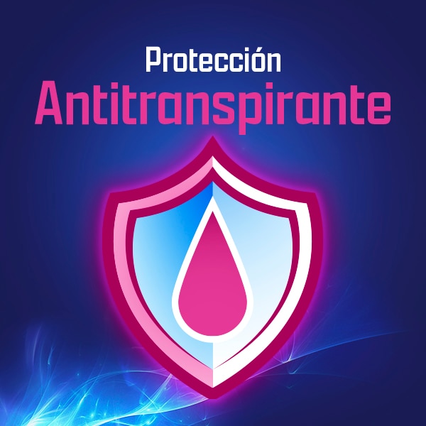 protección antitranspirante