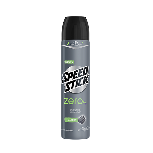 Speed stick zero carbon spray