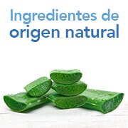 Ingredientes de origen natural Ingredientes de origen natural