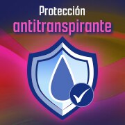 Protección antitranspirante Protección antitranspirante