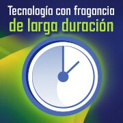 Tecnología con fragancia de larga duración Tecnología con fragancia de larga duración