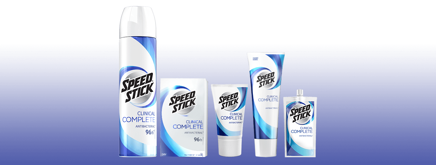 Speed Stick Clinical Footer Speed Stick Clinical Footer