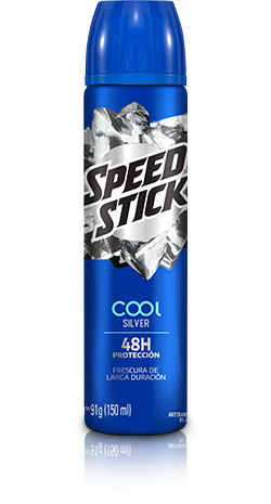 Desodorante en aerosol speed stick Cool Silver