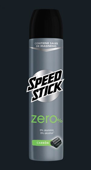 Speed Stick Carbón Zero Spray