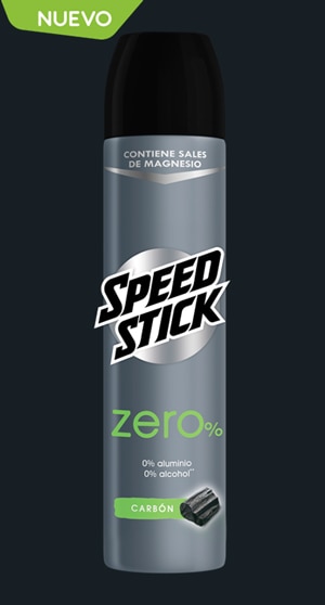 Speed Stick Carbón Zero Spray