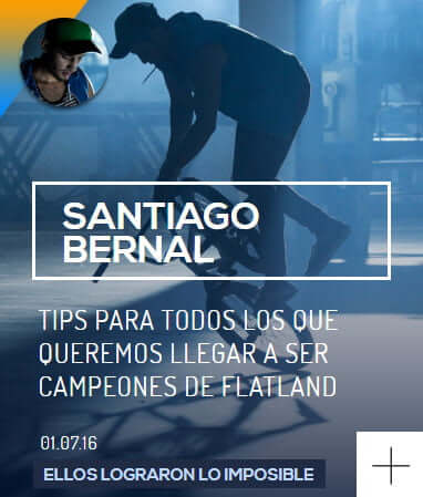 Santiago Bernal campeón en Flatland