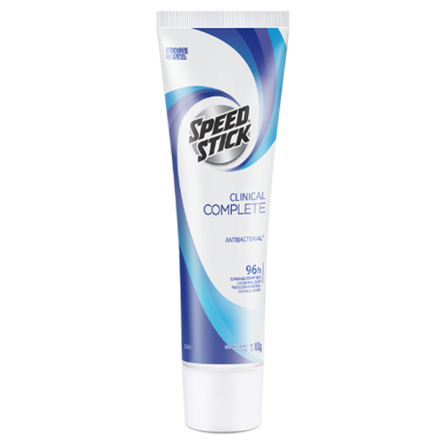 Speed Stick® Clinical Complete Antibacterial** Crema en Tubo