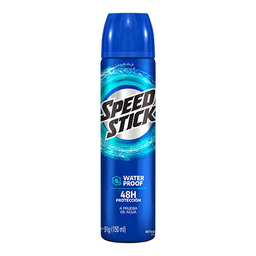 Speed stick waterproof spray